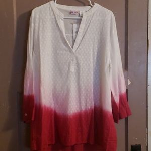 New without tags hand dyed fashion top